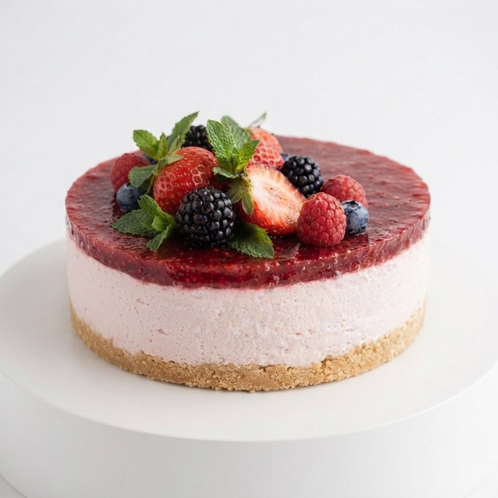Cheesecake Cremoso con Frutos Rojos - Imagen 6