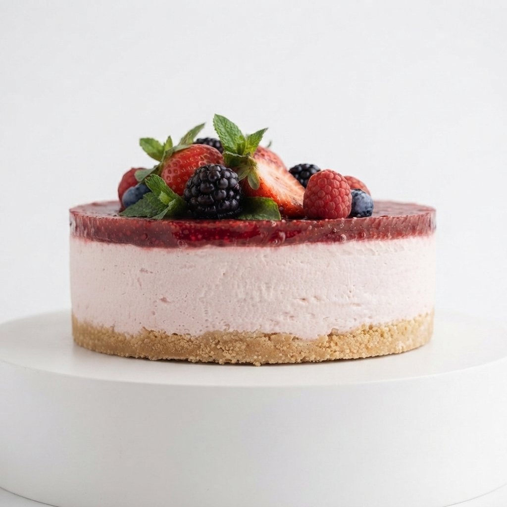 Cheesecake Cremoso con Frutos Rojos - Imagen 2