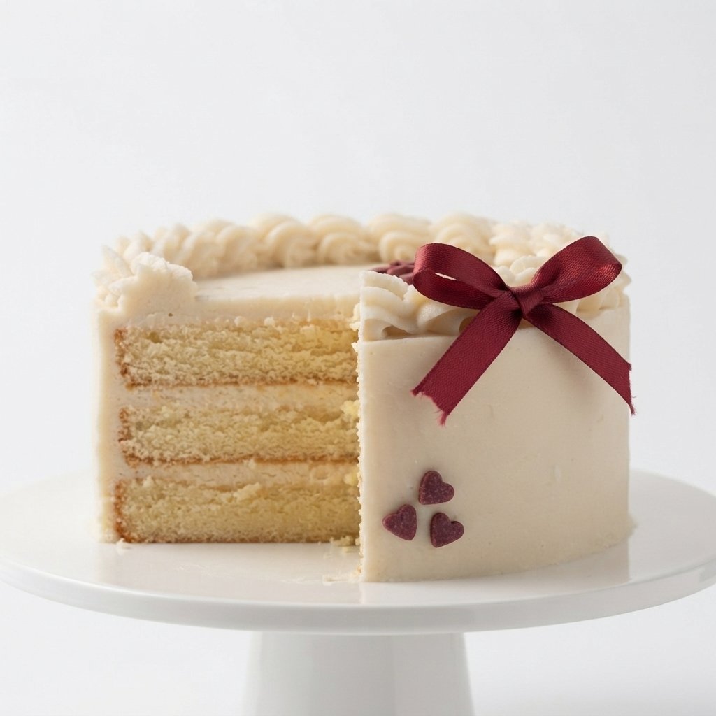 Pastel Decorado con Delicados Lacitos - Imagen 2