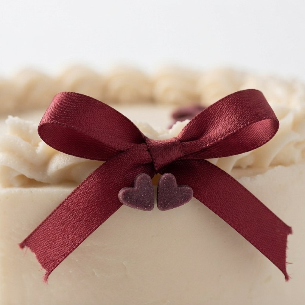 Pastel Decorado con Delicados Lacitos - Imagen 3