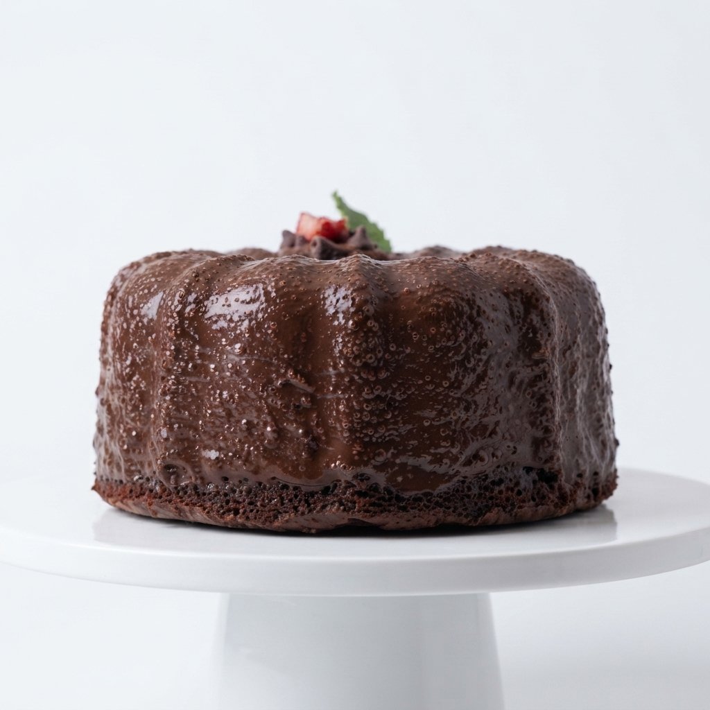 Pastel de Chocolate con Fresas - Imagen 3