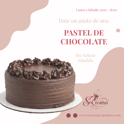 Pastel Artesanal de Chocolate